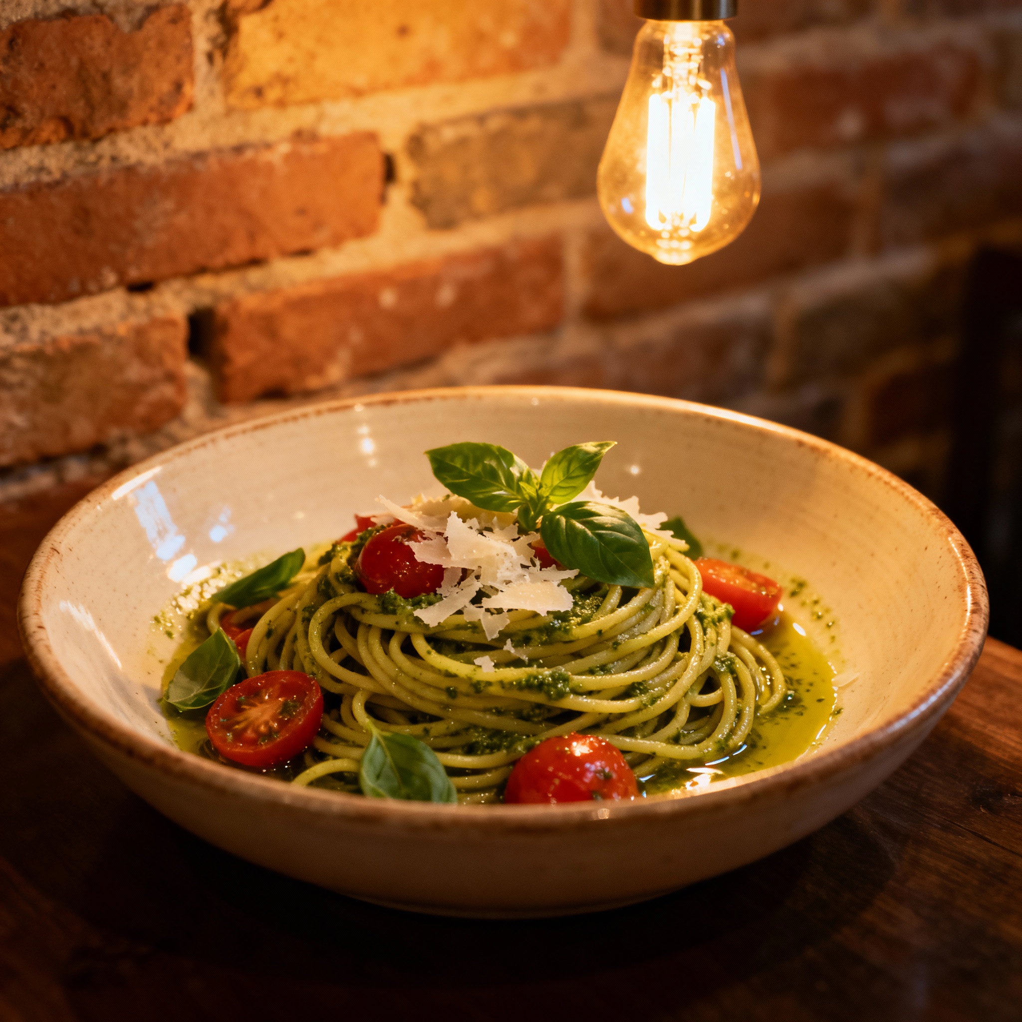 těstoviny wolffia Pesto
